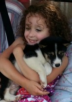 Erin & puppy June 2013