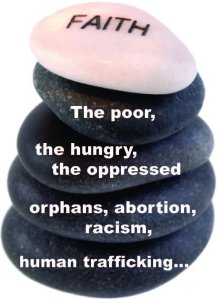 Compassion rocks fixed