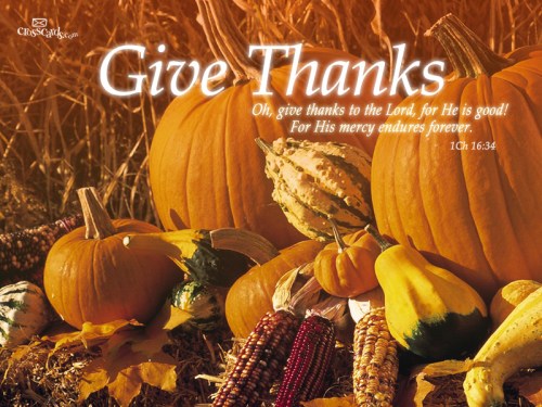 Give thanks