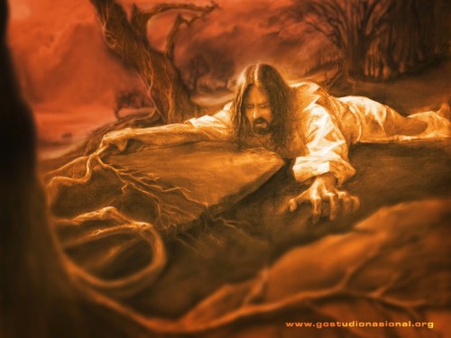 Jesus in Gethsemane