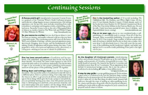 Page 4 continuing sessions